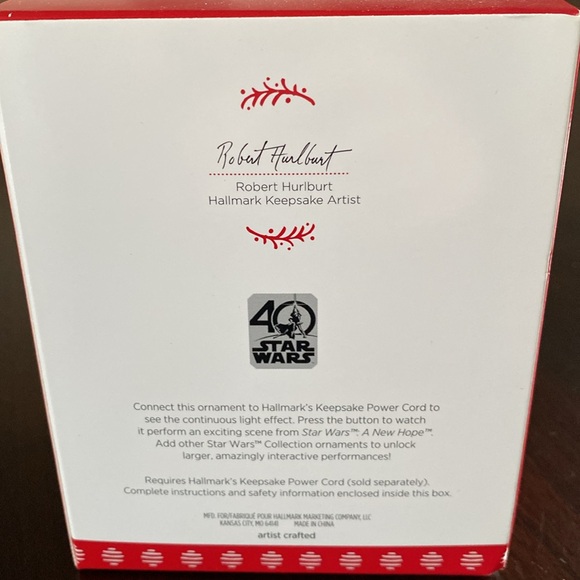 Star Wars 'Darth Vader's Tie Fighter' Hallmark Ornament - Picture 3 of 11